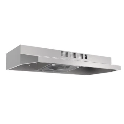 30 inch Under Cabinet Range Hood 230CFM Ducted/Ductless Stainless Steel LED New - Image 1 of 4