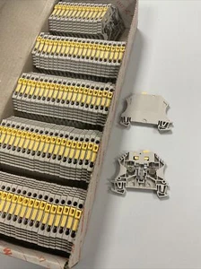 95 Stück Weidmüller WTR 2.5. Klemmen 101110 - Bild 1 von 4