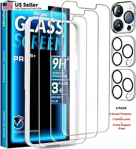 Para Nuevo iPhone 13 Pro Max Vidrio Templado Cámara/Protector de Pantalla - Imagen 1 de 8