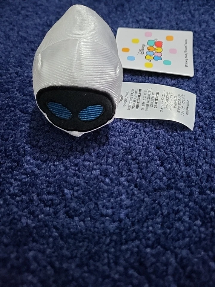 Disney Store Tsum Tsum Wall-E Eve Exclusive Mini Plush 3.5" Wall-E Collection - Image 1 of 1
