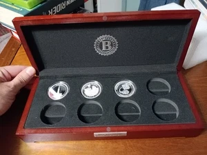 Bradford Exchange "50th Anniversary Apollo Race to the Moon" Silber unvollständig - Bild 1 von 10