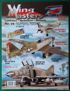 Wing Masters Aircraft im Detail Nr. 16 Sep./Okt. 2002 Phantom F4-E, Me 262 A - Bild 1 von 2