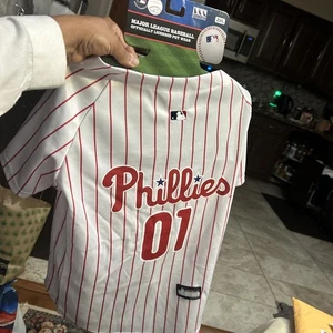 MLB Philadelphia Phillies #01 Pet Dog Jersey Small/Medium (new without tags) - Picture 1 of 8