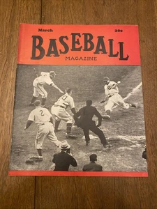 März 1939 Baseball Magazin Premium Foto Bobby Doerr Red Sox Rookie TOP Zustand - Bild 1 von 24