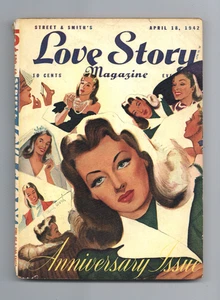 Love Story Magazine Pulp 1st Series Apr 1942 Vol. 176 #2 VG+ 4.5 - Picture 1 of 3