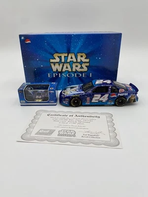 Jeff Gordon 24 1999 Star Wars PEPSI Monte Carlo  Bank set 1:24 & 1:64 Revell - Image 1 of 4