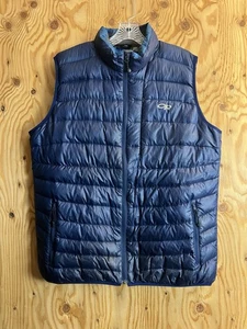 Chaleco de investigación para exteriores para hombre XL azul marino trascendente plumón de ganso acolchado aislado - Imagen 1 de 12