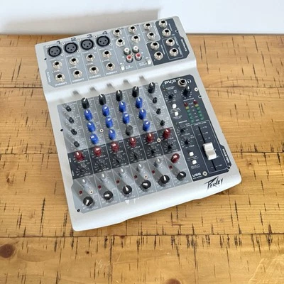 Peavey PV8 USB Compact Mixer Instrument Mixing Working - Loose Casing Unit Only - Image 1 of 4