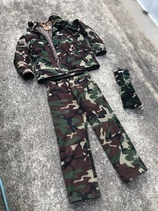 Vintage Cabelas camo whitetail clothing gore-Tex Hunting Jacket/pants. Men’s L - Picture 1 of 12