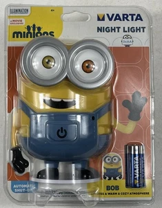 Varta Minions Night Light Bob luce notturna 15 cm nuova confezione originale incluse batterie - Foto 1 di 7