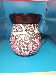 Calentador de cera Scentsy Ribbons Of Hope RETIRADO - Imagen 1 de 9