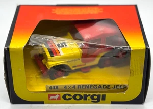 Corgi Toys 4x4 Renegade Jeep No. 448 1:36 Scale - Picture 1 of 5