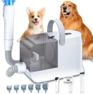 LABIGO Hundepflegesauger, 12000Pa Hundehaarsauger mit Haustierschermaschine, 1,8L - Bild 1 von 8