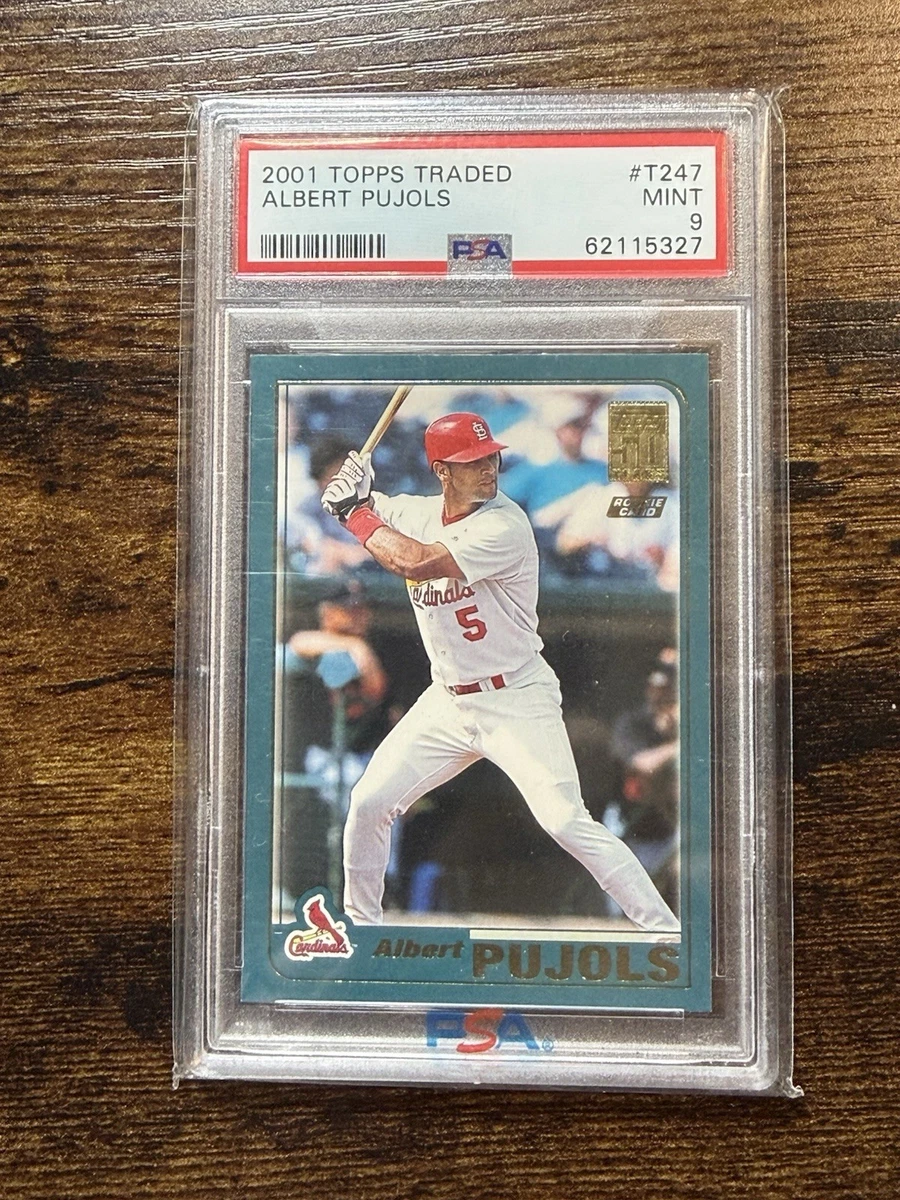 Topps Albert Pujols Rookie Baseball Sports Trading Cards