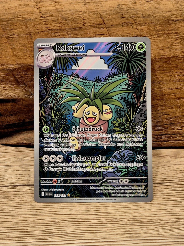 Pokemon Kokowei 135/132 Mega Entwicklung Deutsch NM  - Bild 1 von 1