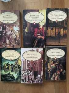 Bücher x 6 klassische Taschenbuchromane. Einige ungelesen - alle sehr guter Zustand - Bild 1 von 3