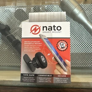 Nato Smart Mount, Hands-Free Magnetic Cell Phone Holder, Universal Car, Adhesive - Picture 1 of 1