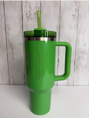 Vaso Stanley X Starbucks Limited verde perla brillo brillante 40 oz nuevo con etiquetas Foto 1 de 4