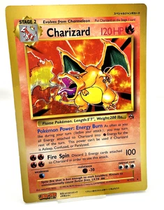 MP) Charizard  Vintage Coro Coro Comic +LTD  Jumbo Pokemon Card - Picture 1 of 12