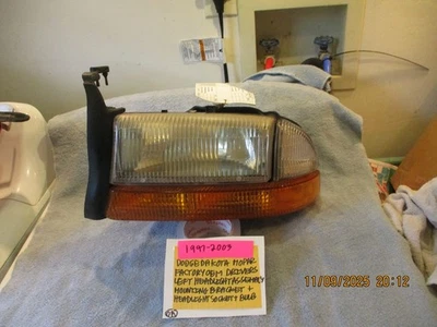 Dodge Dakota Mopar 1997-2003 montaje de faros de fábrica para conductores envío gratuito Foto 1 de 4