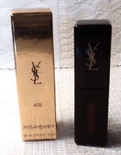 Yves Saint Laurent Rouge PUR Couture Vernis a LEVRES 409 Burgundy Vibes 100 ORG