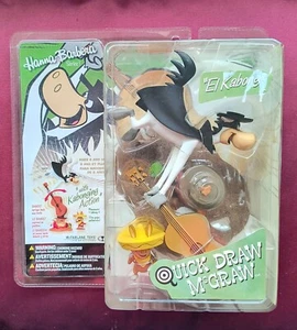 Quick Draw McGraw El Kabong con Baba Looey Toys Hanna-Barbera Series 1 Nuovo - Imagen 1 de 6