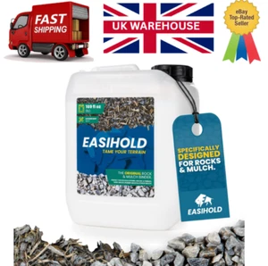 EASIHOLD ROCKS - 5L XL aglutinante de grava para unir piedras corteza y grava en bordes - Imagen 1 de 2