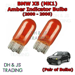 Par de flash 501 indicador lateral ámbar para BMW X5 MK1 (00-06) - Imagen 1 de 1