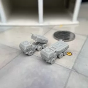 3D Printing Model of M142 Haima Rocket Launcher 1/350/700 Tank Tank Tank Tank - Picture 1 of 3