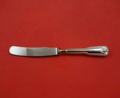 Fiddle Shell by Scully and Scully Sterling Silver Luncheon Knife 8 1/4" Flatware - Image 1 of 3