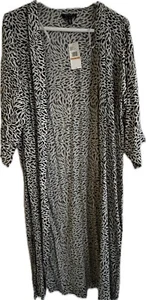 animal print kimono, M - Picture 1 of 9