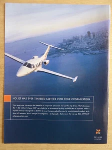 7/2007 PUB ECLIPSE AVIATION ECLIPSE 500 VERY LIGHT JET AIRCRAFT ORIGINAL AD - Imagen 1 de 1