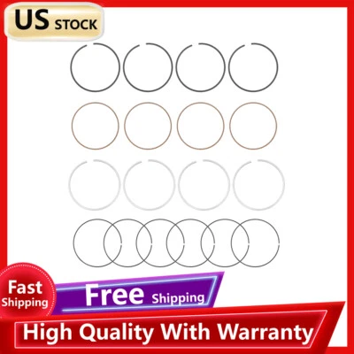 CONJUNTO DE ANÉIS DE PISTÃO DE MOTOR CARBOLE PARA 2010-2014 TOYOTA PRIUS PRIUS V 1.8L 2ZR FXE - Imagem 1 de 4