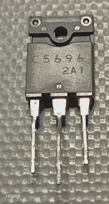 2SC5696 Genuine SANYO NPN Color TV Horizontal Deflection Output Application X 1 - Image 1 of 2
