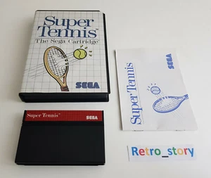 SEGA Master System - Super Tennis - PAL - Picture 1 of 7