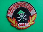 US 544th Transport Company QUI NHON 1968-1969 patch de l'époque de la guerre du Vietnam