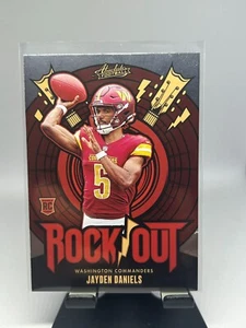 2024 Panini Absolute - Rock Out Jayden Daniels #RO-JDS (RC) - Picture 1 of 1