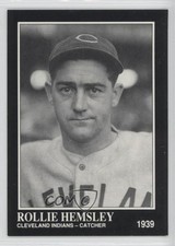 1991 The Sporting News Conlon Collection No MLB Logo on Back Rollie Hemsley #299