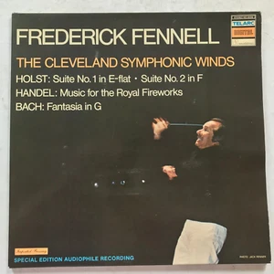 FREDERICK FENNELL Holst Suite No. 1 Handel Fireworks Bach Fantasia Telarc 5038 - Picture 1 of 8