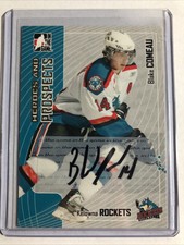 2005-06 In the Game Heroes and Prospects - Autographs #A-BCO Blake Comeau