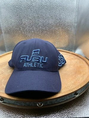 Fubu 05 Athletic Baseball Cap Blue Men's One Size Casual Adjustable - Image 1 of 4