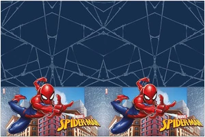 Spiderman Plástico Party Mantel 180cm X 120cm (180cm x 114cm) - Picture 1 of 1