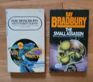 Ray Bradbury 2 horror collections October Country Small Assassin Dark Carnival - Picture 1 of 7