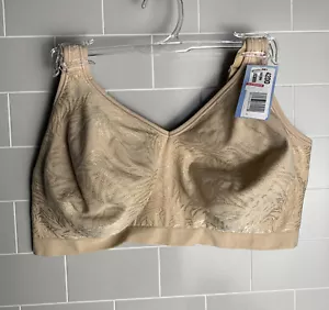 Playtex Women's 18 Hour Seamless Comfort Wirefree Bra US3000, 42DD - Picture 1 of 7