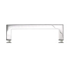 Stainless Steel Shower Glass Door Single Side Square Shape Towel Bar - 18" inch