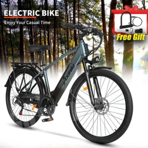 Electric Bike,750W Ebike for Adults 26'' in Mountain Commuter Bicycle Men/Women - Picture 1 of 11