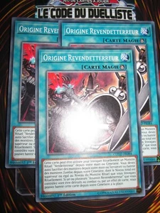 YU-GI-OH! COM ORIGINE REVENDETERREUR X3 (PLAYSET) COTD-FR084 NEUF EDITION 1 - Picture 1 of 1
