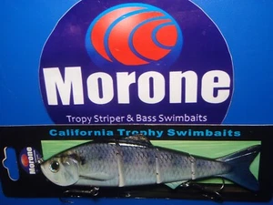 Señuelo Morone Swimbait American Shad Threadfin Vector Tail 10" bajo - Imagen 1 de 4