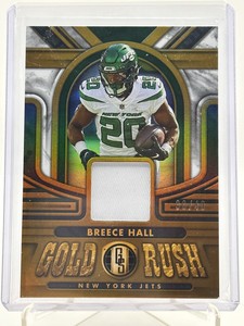 Breece Hall 2023 Gold Standard Gold Rush Patch 36/49