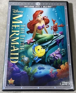 The Little Mermaid Disney Blu-ray 2013 Diamond Edition - Picture 1 of 8